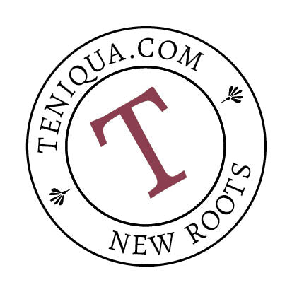 New Roots logo stamp