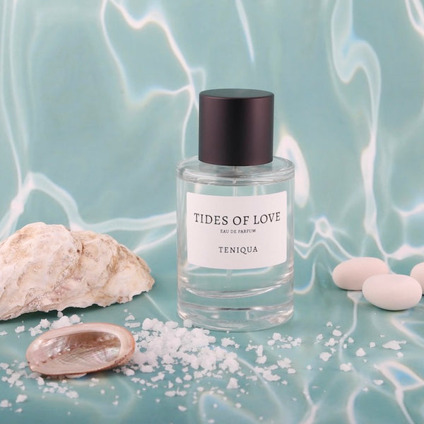 Bottle of Tides of love on water image